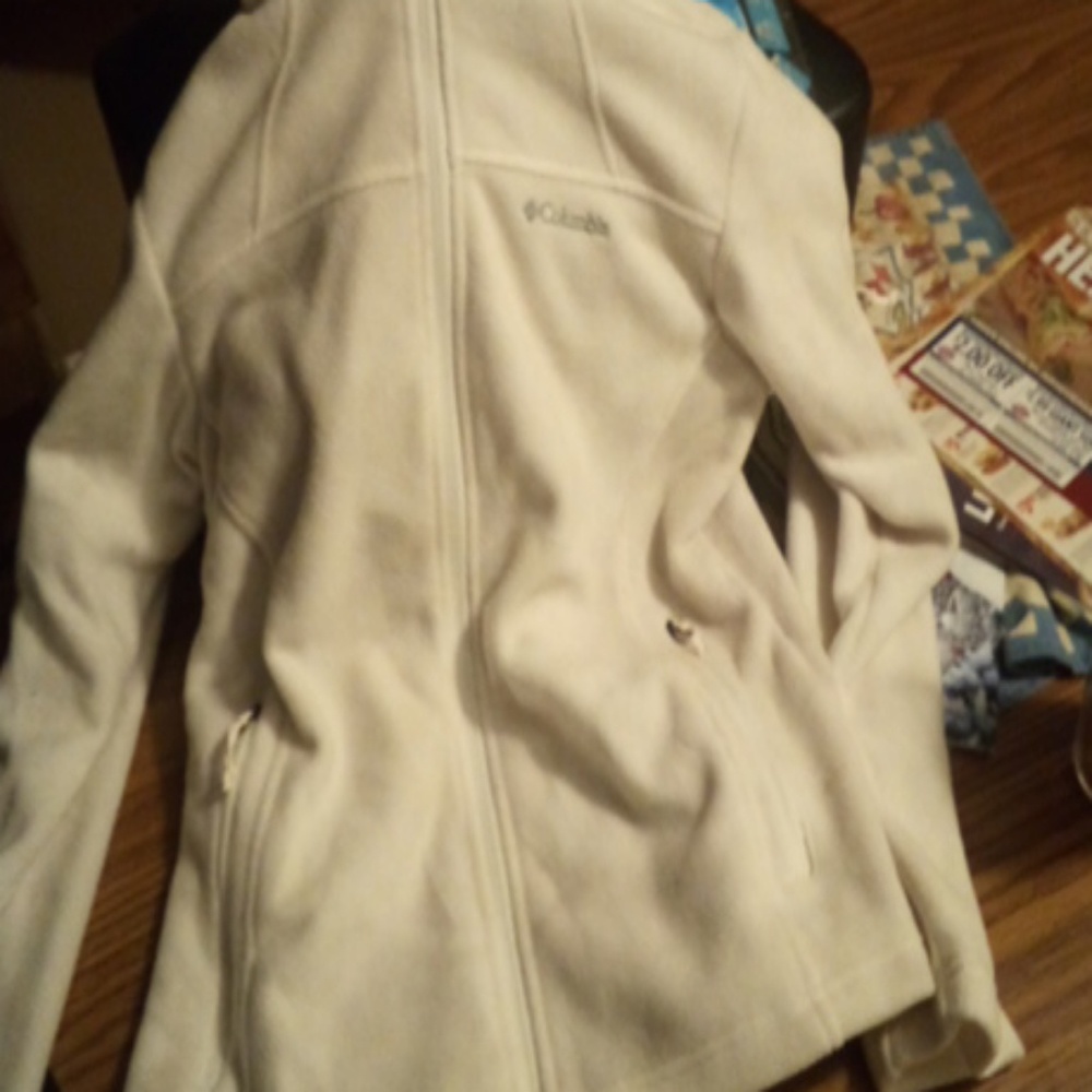 White Columbia jacket